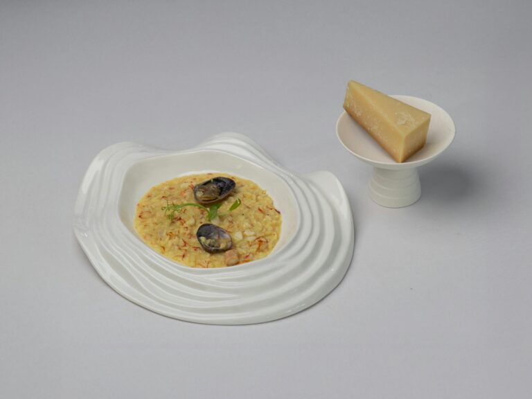 Essen mit R – cremiges Risotto mit Parmesan