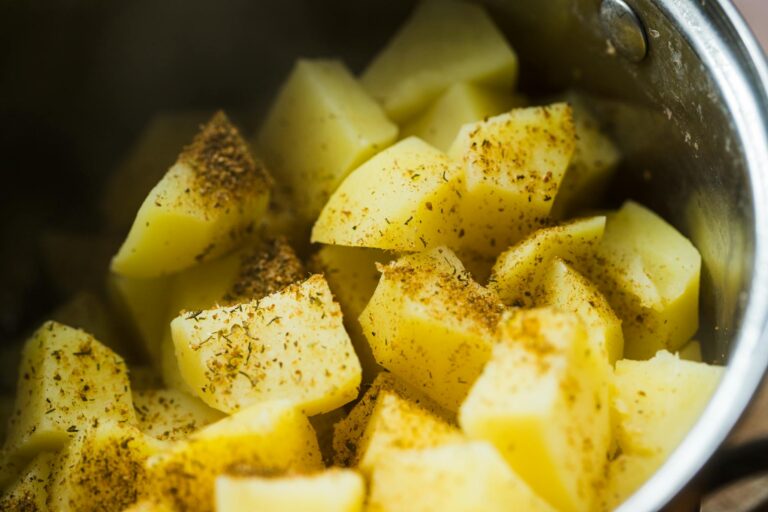 Irland Essen und Trinken – Irish Stew mit Kartoffeln und Karotten