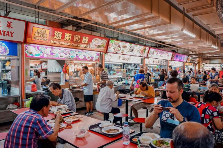 Singapur Essen und Trinken – Hainanese Chicken Rice