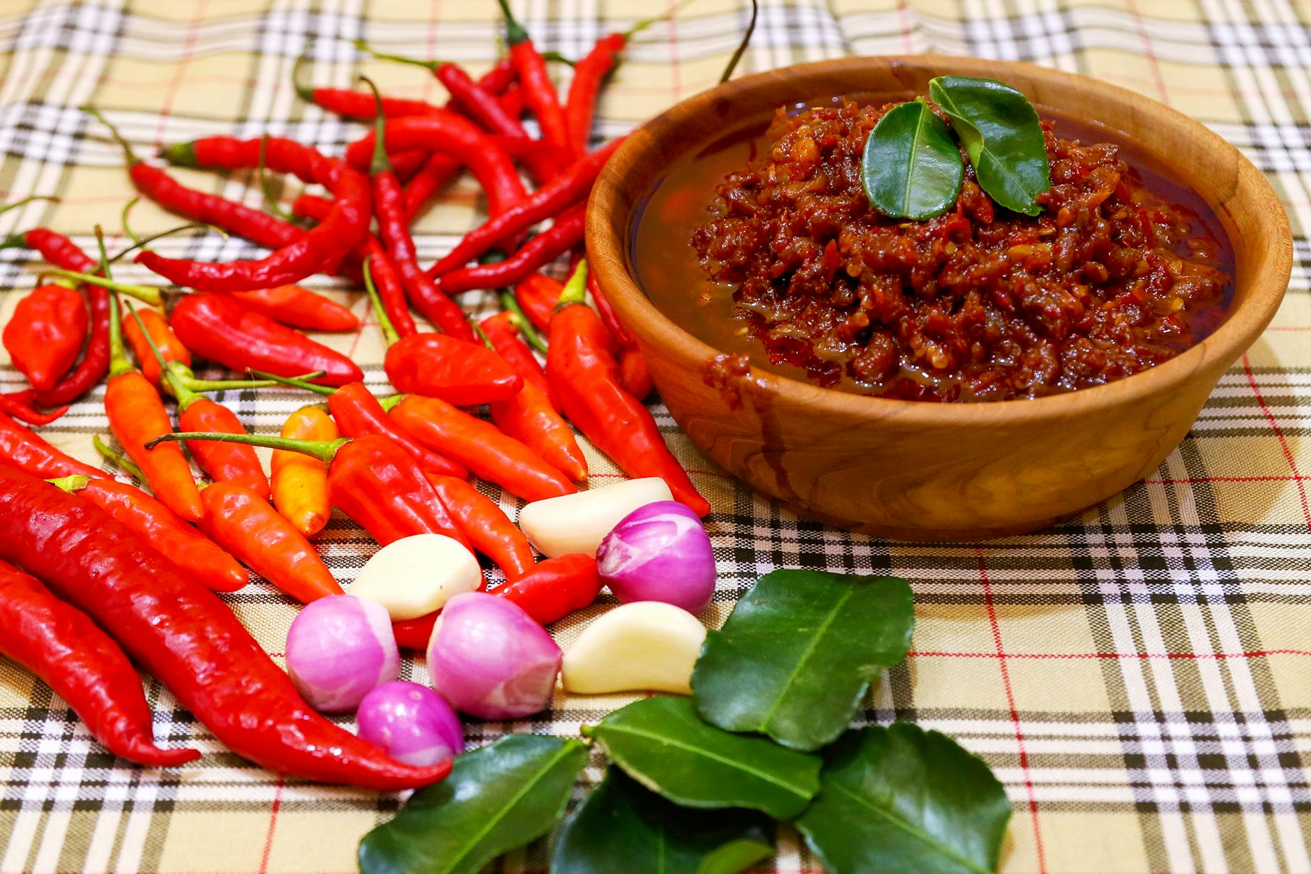 Tunesien Essen und Trinken – Harissa Chili-Paste